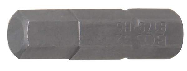Bit | Antrieb Außensechskant 6,3 mm (1/4") | Innensechskant 6 mm