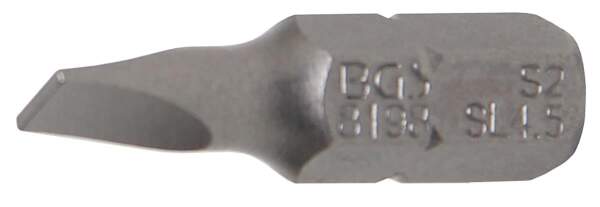 Bit | Antrieb Außensechskant 6,3 mm (1/4") | Schlitz 4,5 mm