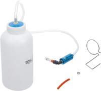 Bremsenentlüfter-Ventil mit Auffangflasche
