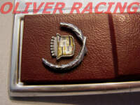 Zierleiste Fahrersitz rot Cadillac DeVille Fleetwood 80 81 82 83 84 85 86 87-89