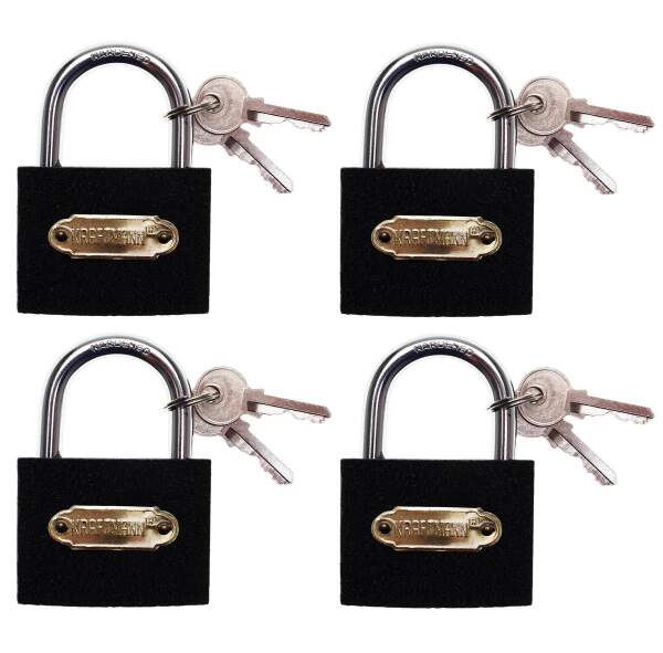 Vorhängeschloss-Satz | gleichschließend | Typ L | 35mm | 4-tlg.