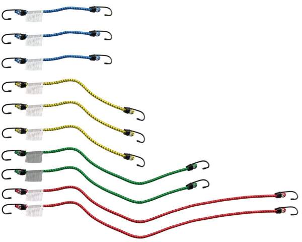 Gepäckspanner-Satz | 300 - 800 mm | 10-tlg.