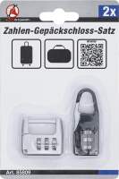Zahlen-Gepäckschloss-Satz | 2-tlg.