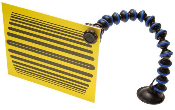 Fixierschild für Smart Repair / Dellenspiegel | gelb
