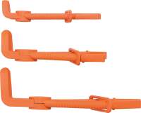 Schlauch-Abklemmzangen-Satz | 90° abgewinkelt | 155-220 mm | 3-tlg.