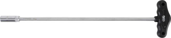 Steckschlüssel mit T-Griff, Sechskant | Länge 430 mm | SW 13 mm