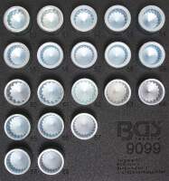 Werkstattwageneinlage 1/6: Felgenschloss-Werkzeugsatz...