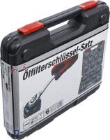 Ölfilterschlüssel-Satz | Antrieb Innenvierkant 10 mm (3/8") | 14-tlg.