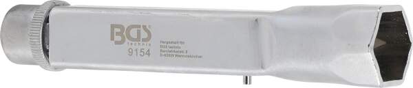 Zündkerzen-Einsatz | 3-stufig ausziehbar | Antrieb Innenvierkant 10 mm (3/8") | SW 20.8mm
