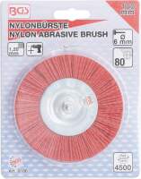 Nylonbürste | 100 mm | 6 mm Schaft
