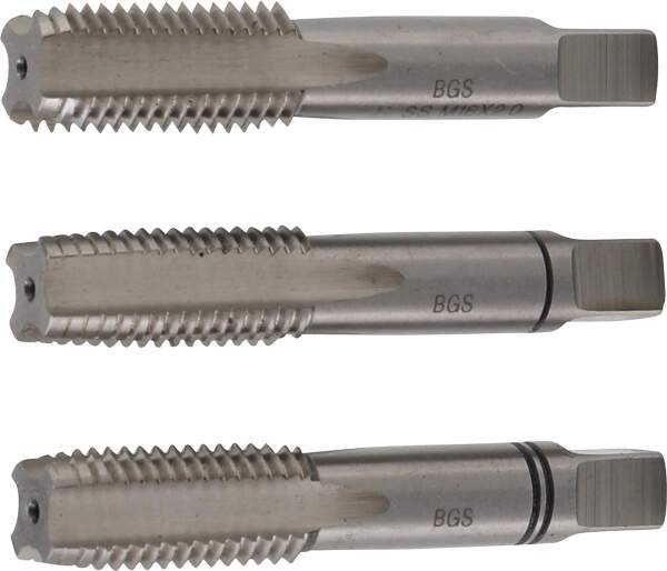 Gewindebohrer-Satz | Vor-, Mittel- und Fertigschneider | HSS-G | M16 x 2,0 | 3-tlg.