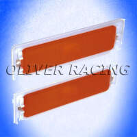 BLINKER VORNE BLINKERGLAS SET GELB Chevrolet Nova 70 71...