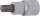 Bit-Einsatz | Antrieb Innenvierkant 12,5 mm (1/2") | Keil-Profil (für Ribe) M10,3