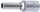 Steckschlüssel-Einsatz Sechskant, tief | Antrieb Innenvierkant 12,5 mm (1/2") | SW 8 mm