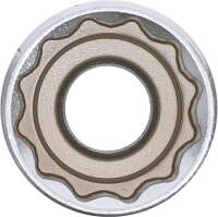 Steckschlüssel-Einsatz Zwölfkant, tief | Antrieb Innenvierkant 12,5 mm (1/2") | SW 21 mm