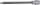 Bit-Einsatz | Länge 200 mm | Antrieb Innenvierkant 12,5 mm (1/2") | T-Profil (für Torx) T25