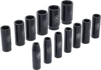 Kraft-Steckschlüssel-Einsatz-Satz | Antrieb 12,5 mm (1/2") | SW 10 - 32 mm | 13-tlg.