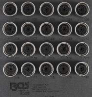 Werkstattwageneinlage 1/6: Felgenschloss-Werkzeug-Satz...