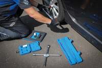 Radwechsel-Service-Satz mit Rangier-Wagenheber 1,5 t | 10-tlg.