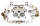 EDELBROCK VERGASER 1404 500 CFM manueller CHOKE 500er Ford Mustang Chevy Teile