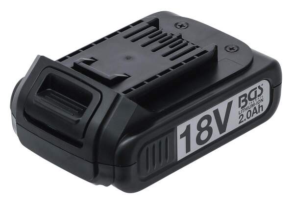 Ersatz-Akku | Li-Ion | 18 V / 2.0 Ah | für Akku-Schlagschrauber Art. 9928