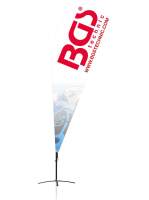 BGS® Beachflag | Design 1 | 272 x 90 cm