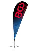 BGS® Beachflag | Design 2 | 272 x 90 cm