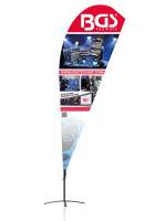 BGS® Beachflag | Design 3 | 272 x 90 cm