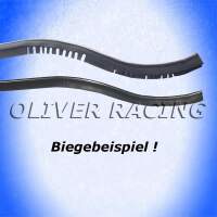 FENSTERSCHACHTLEISTE Universal mit Chromrand 244 cm US-Cars Oldtimer HotRod