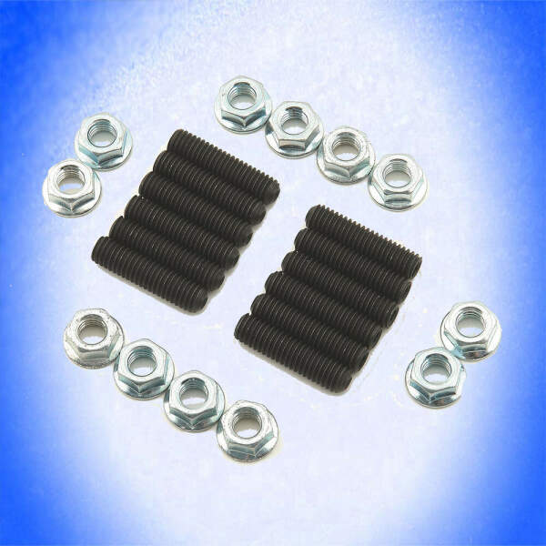 Fächerkrümmer STEHBOLZEN 3/8"-16 Chevrolet Pontiac Chrysler 4.3 4.6 4.4 5.0 5.4 5.7 6.0