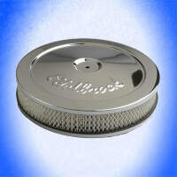 LUFTFILTER EDELBROCK 10" 254 mm x 51 mm Hot Rod old...