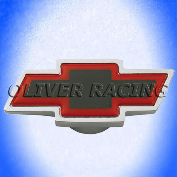 LUFTFILTER Schraube Luftifltermutter Chevrolet BOWTIE Logo Emblem schwarz big Chevy