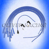 Zündkabel BLAU 8 mm Durchmesser Kupferkern V8 gerade...