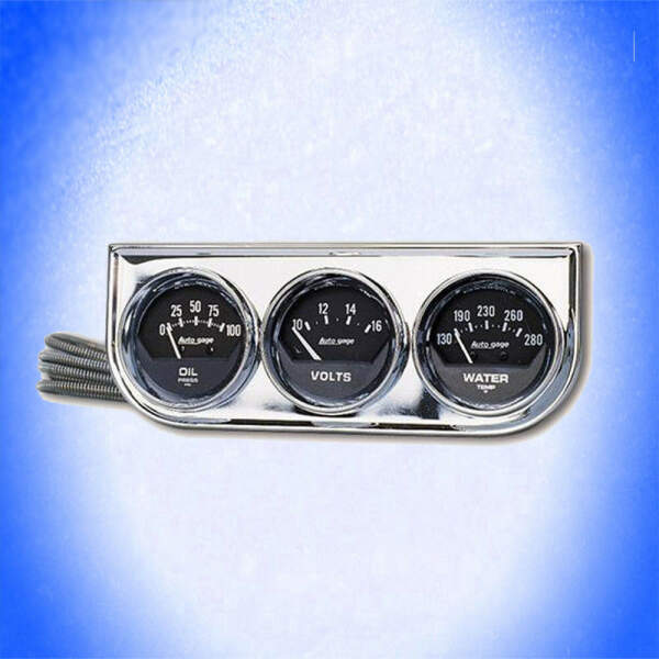 ZUSATZINSTRUMENTE US-Car 52mm Oldsmobile Ford Pontiac GM Öldruck/Volt/Temperatur