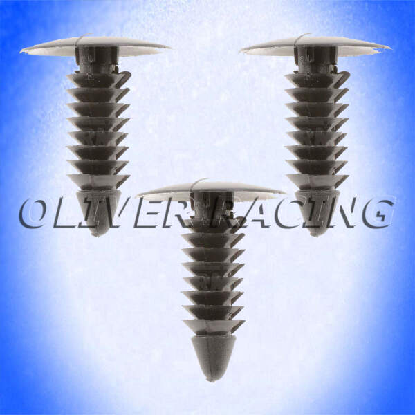BEFESTIGUNGSKLIPS Plastiknagel für Radhausverkleidung Innenverkleidung Kofferraumverkleidung Motorraumverkleidung Chevrolet Buick Pontiac Cadillac ua 7,18 - 8,0 mm Länge 23mm