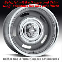 10x15 Rally Wheel FELGE STAHLFELGE Rallye 5 x 4.5/4.75 LK Corvette Chevelle 10J