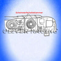 Klammer Clip Scheinwerfer Lampe Ford Bronco Ranger Lincoln Town Car Continental