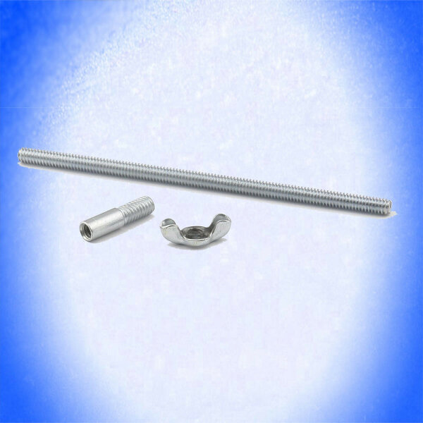 LUFTFILTER Schraube Bolzen Stehbolzen Flügelmutter Holley Edelbrock V8 Ami US