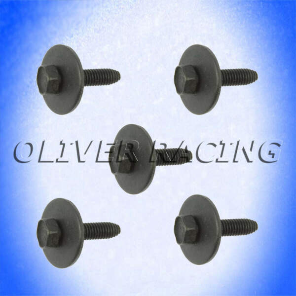 5 STÜCK Karosserie Schrauben mit Unterlegscheiben US-Cars M6-1.0 X 25mm GM