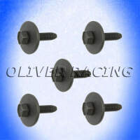 5 STÜCK Karosserie Schrauben mit Unterlegscheiben...