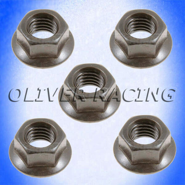 5 Stück - Sechskantmutter mit Unterlegscheibe Kombimutter M10 x 1,5 Zahnscheibe