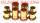 QUERLENKERGUMMI VA untere hintere Buchse Rund BUICK CHEVROLET PONTIAC Skylark Camaro Nova Firebird Chevelle Poly Polyurethane A-Arm
