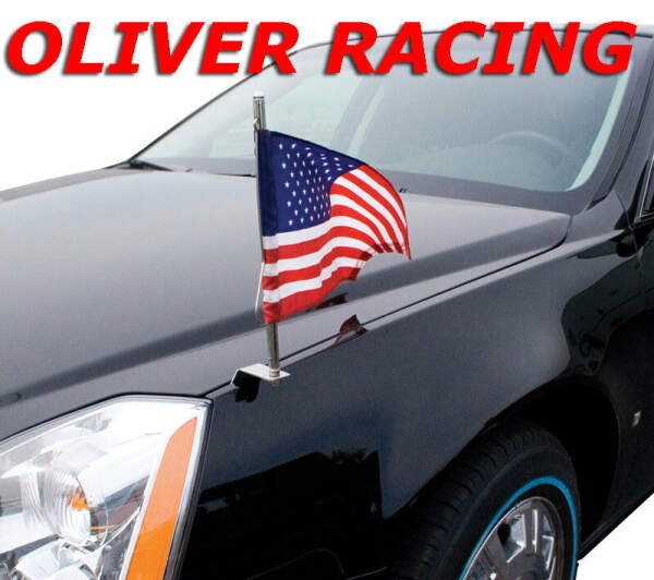 STANDARTE rechts oder links Chrysler 300 Stretchlimousine Diplomatenflagge USA