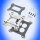 VERGASERADAPTER 2fach Vergaser 4fach Spinne Edelbrock Holley Carter Barry Grant