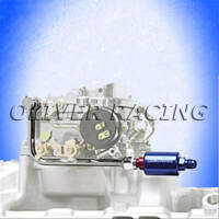 1-FACH BENZINLEITUNG MIT FILTER Edelbrock Performer & AVS Thunder Vergaser 8134
