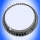 Chromring Felgenring Chrom Trim Ring 15" Durchmesser 2,5" Breit 15 Zoll Felge