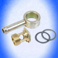 HOLLEY BENZINANSCHLUSS 360° drehbar 9,5 mm Anschluss...