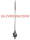 ANTENNE Chevrolet Impala Bel Air 1963 63 hinten links mit Dichtung Low Rider