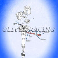 ANTRIEB DREHZAHLMESSER VERTEILER Chevrolet Corvette C2 C3 62 - 68 69 70 71 72 73 74