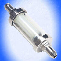 BENZINFILTER GLASFILTER BENZIN universal 10 mm...